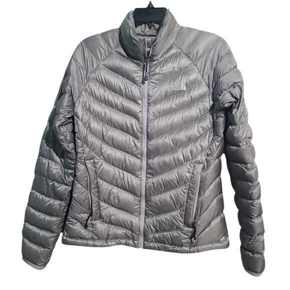The North Face Gray 800 Fill Puffer Jacket Size Small - Picture 1 of 6